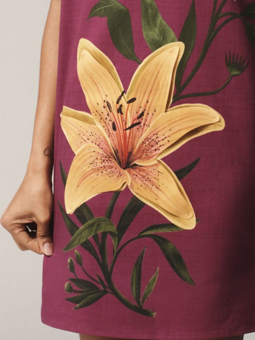 FARM RIO x Anthropologie Strapless 3D Floral Mini Dress Size XS - Picture 2 of 5